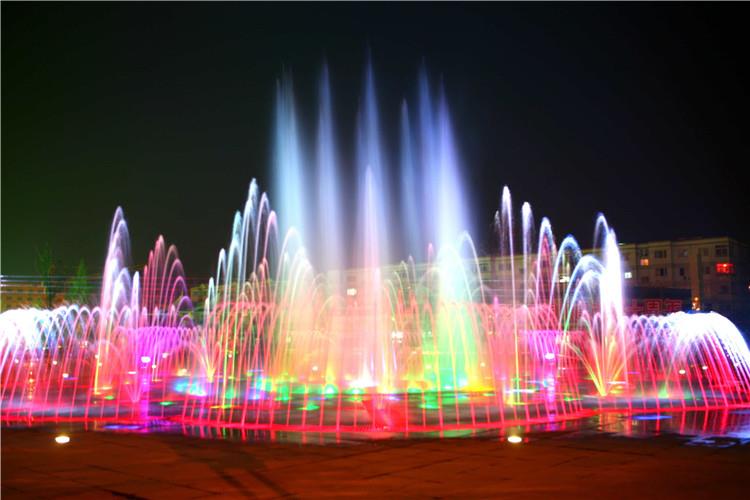 匹配好音乐喷泉的水型、灯光情感模式的信息时间
