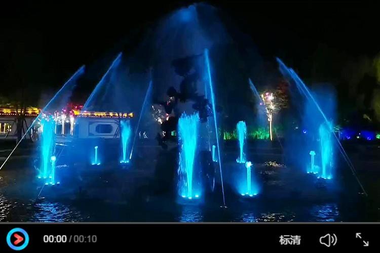 临沂市龙园景区音乐喷泉